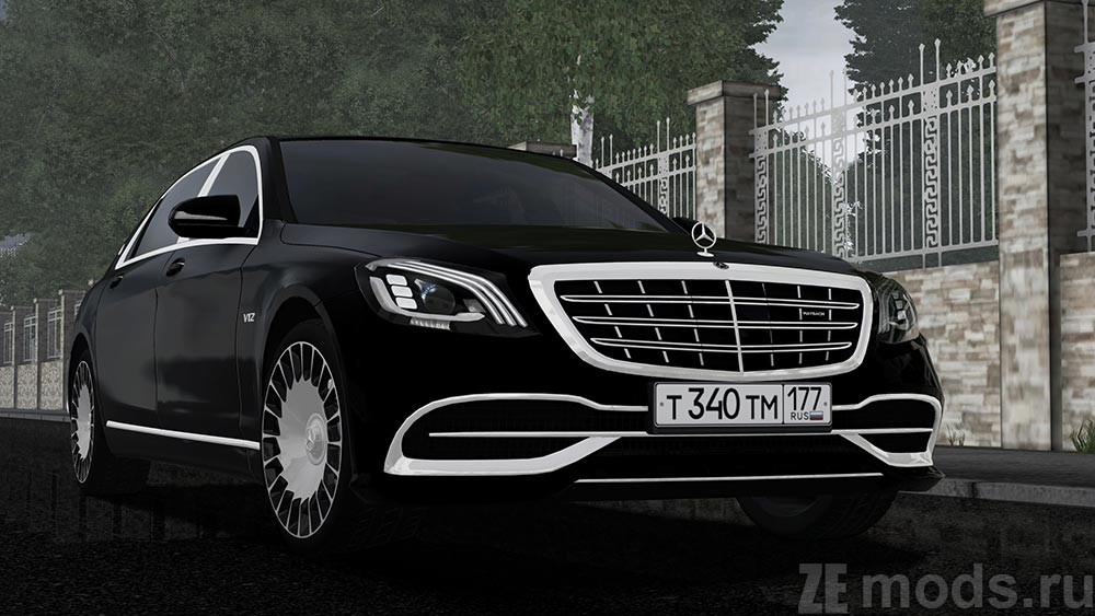 Mercedes-Maybach S650 for City Car Driving 1.5.9.2
