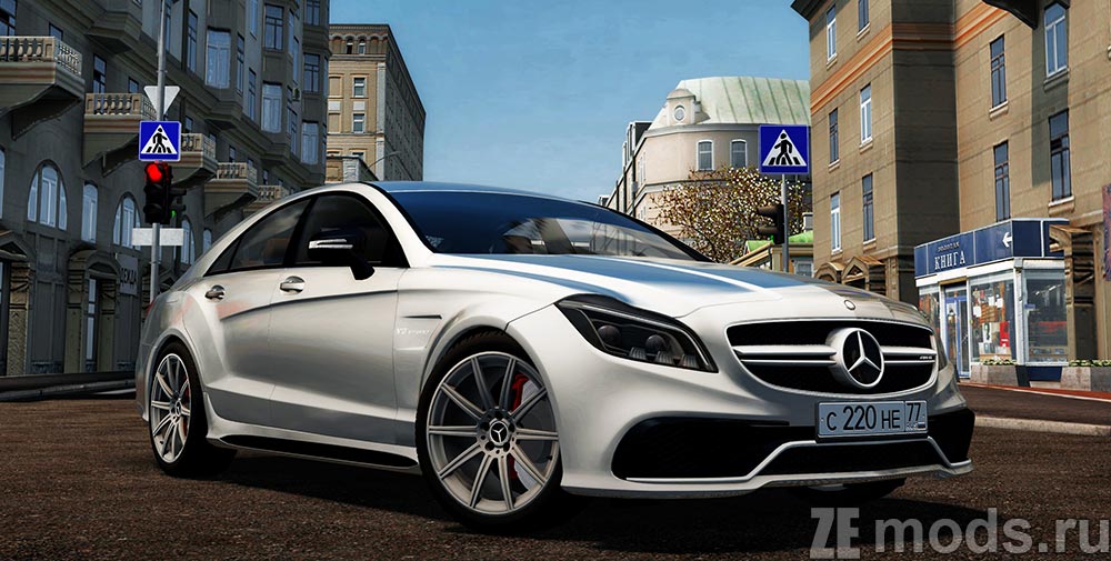 Mercedes-Benz CLS 63 AMG 4Matic 2015 for City Car Driving 1.5.9.2