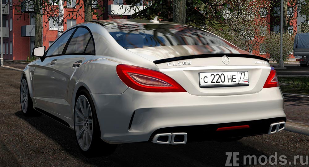 Mercedes-Benz CLS 63 AMG 4Matic 2015 mod for City Car Driving 1.5.9.2