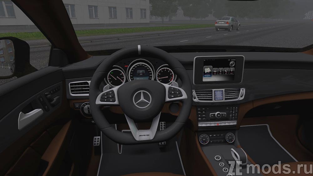 Mercedes-Benz CLS 63 AMG 4Matic 2015 mod for City Car Driving 1.5.9.2