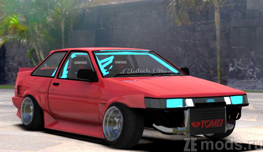 Toyota AE86 Coupe CG SimStreetz for Assetto Corsa