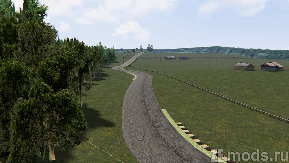 "Alcombe Farm" map mod for Assetto Corsa
