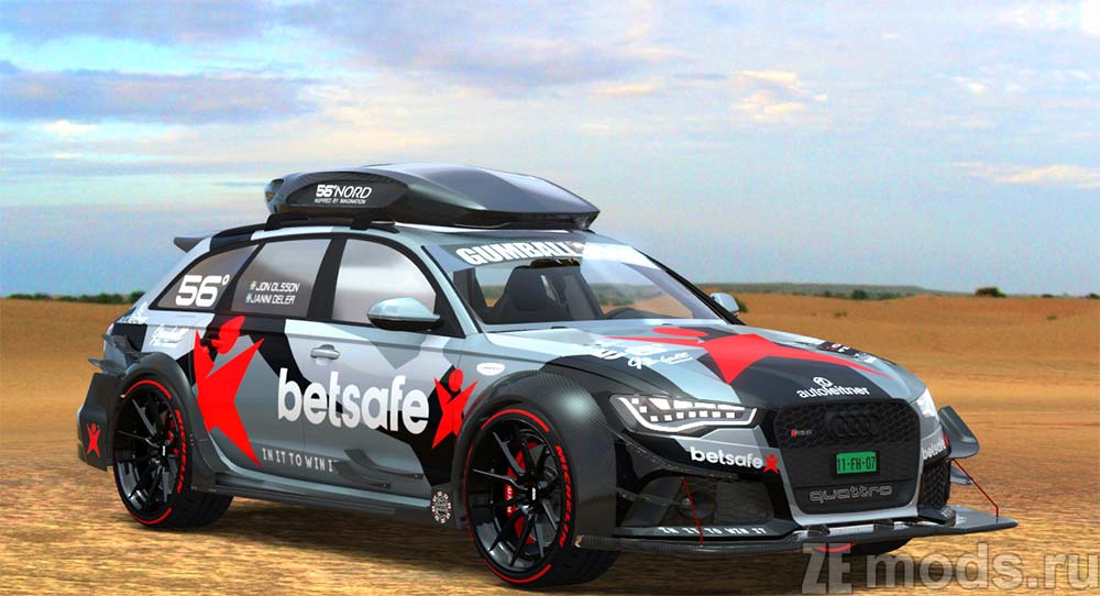 Audi RS6 DTM Roofbox for Assetto Corsa