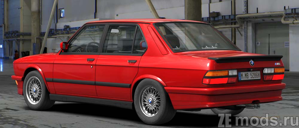 BMW E28 M5 mod for Assetto Corsa