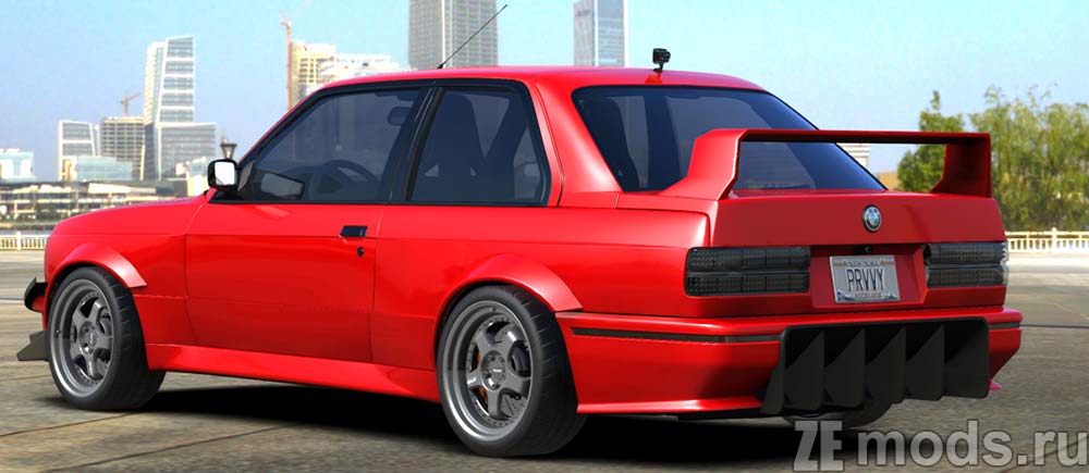 BMW M3 E30 Widebody Twin Turbo mod for Assetto Corsa