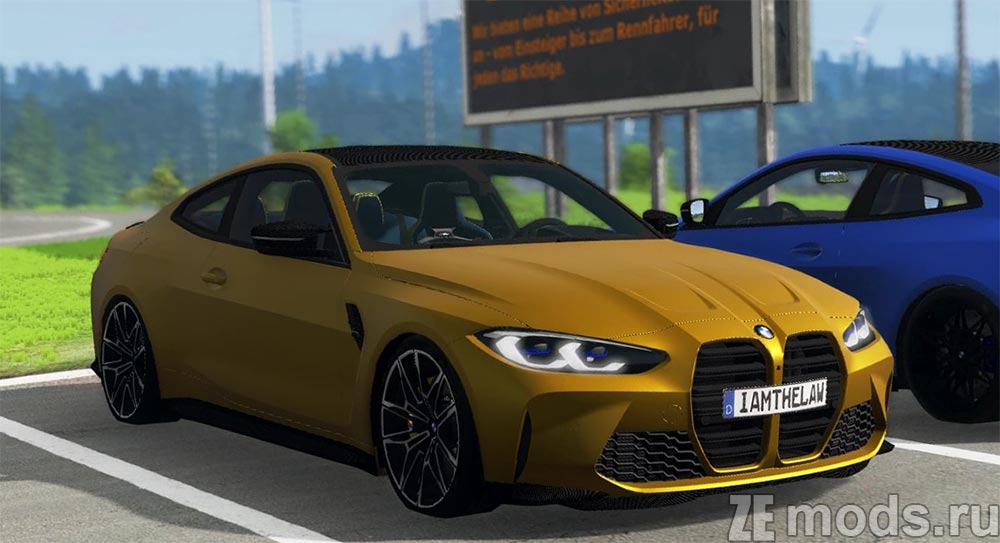 BMW M4 G82 Competition 2021 for BeamNG.drive