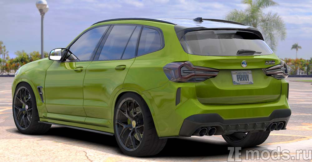 BMW X3M Competition 2022 Stage 3 mod for Assetto Corsa
