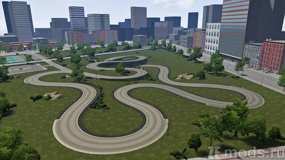 "Brooklyn Streets" map for Assetto Corsa