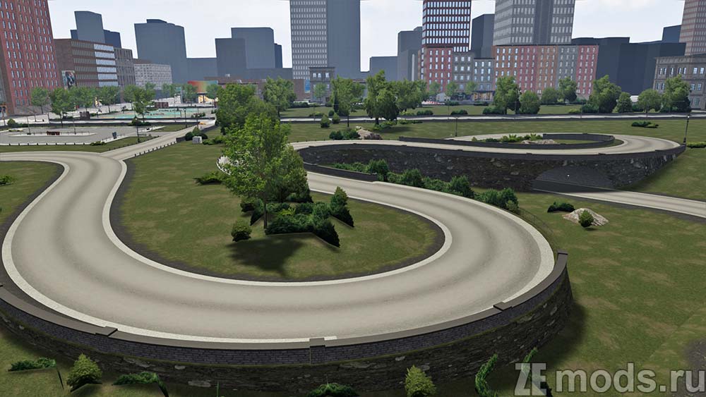 "Brooklyn Streets" map mod for Assetto Corsa
