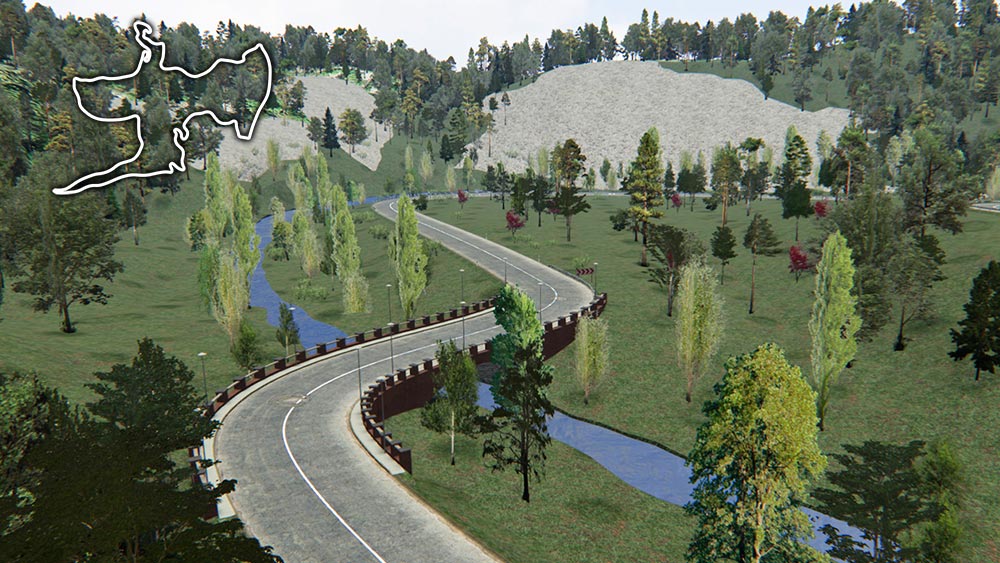 "Bruschied" map for Assetto Corsa
