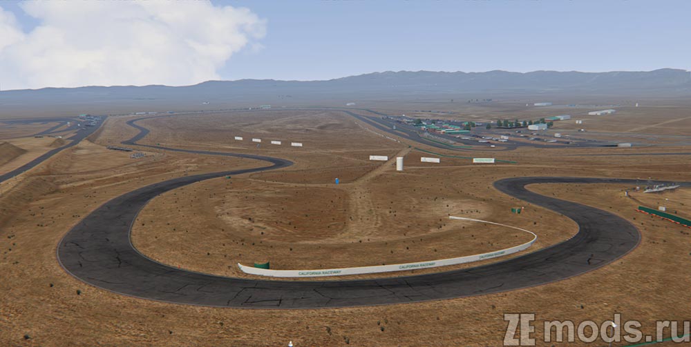 "California International Raceway" map mod for Assetto Corsa