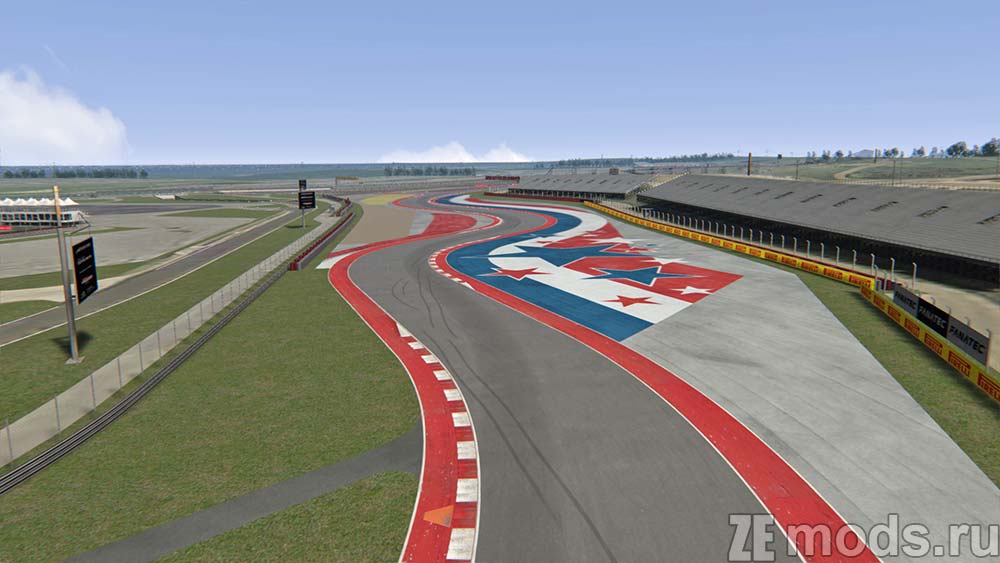 "Circuit of The Americas" map mod for Assetto Corsa