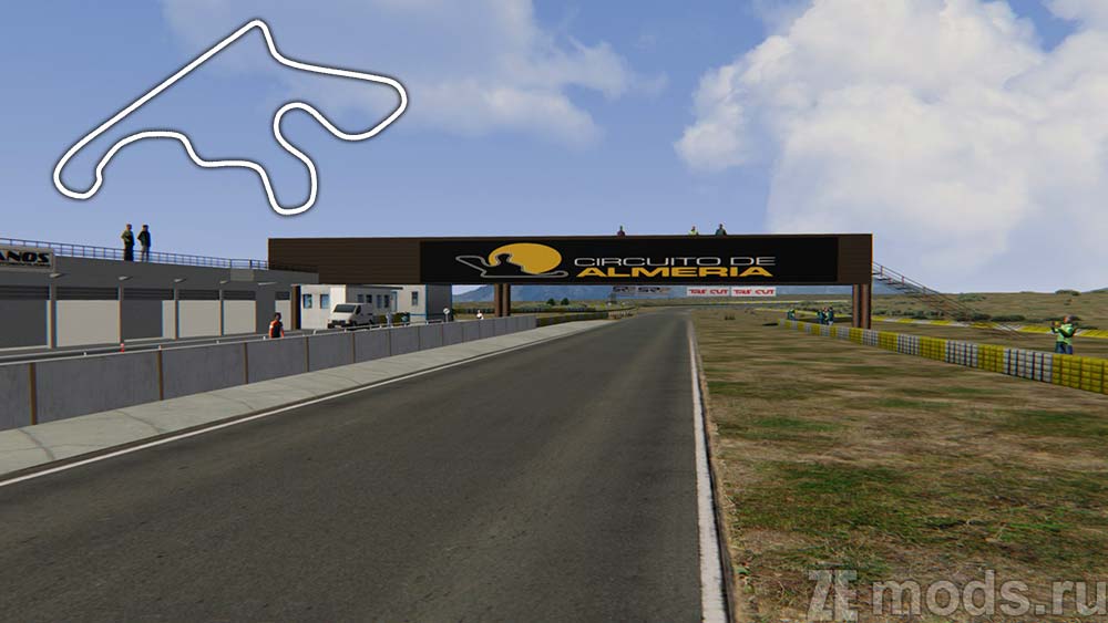 "Circuito de Almeria" map for Assetto Corsa