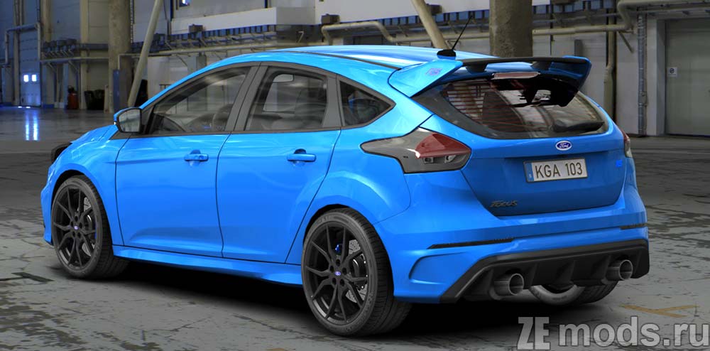 Ford Focus RS 2017 mod for Assetto Corsa