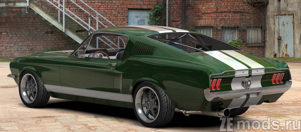 Ford Mustang Fast and Furious mod for Assetto Corsa