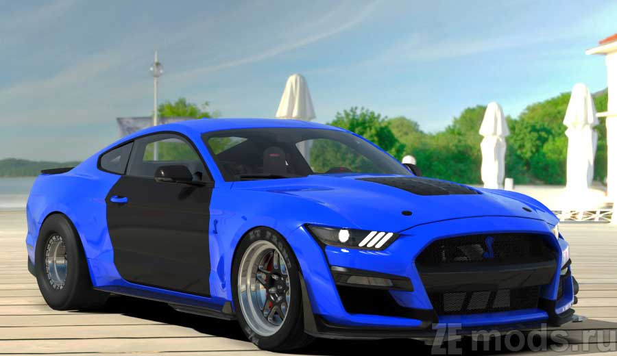 Ford Shelby GT500 Single Turbo for Assetto Corsa