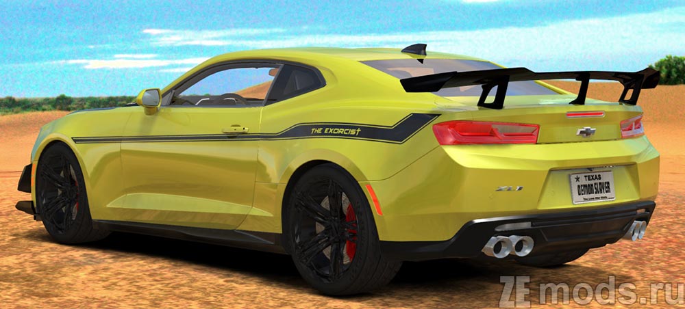Hennessey Camaro ZL1 The Exorcist mod for Assetto Corsa