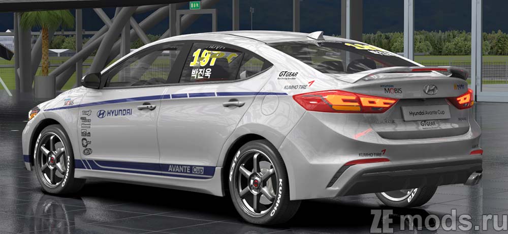 Hyundai Avante AD Sport 6MT mod for Assetto Corsa