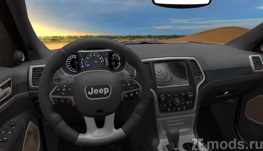Jeep Grand Cherokee Trackhawk mod for Assetto Corsa