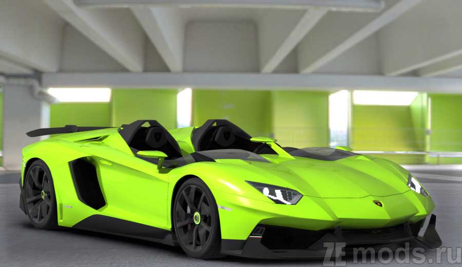 Lamborghini Aventador J for Assetto Corsa