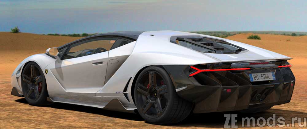 Lamborghini Centenario LP 1200-4 mod for Assetto Corsa