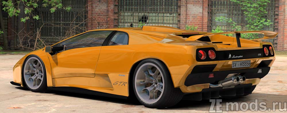 Lamborghini Diablo GTR SE mod for Assetto Corsa