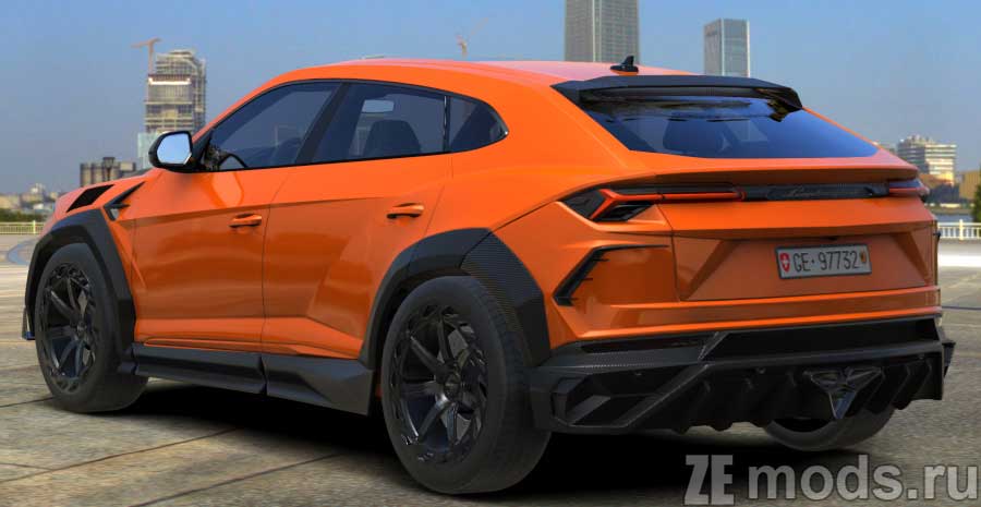 Lamborghini Urus Mansory No Hesi Spec mod for Assetto Corsa