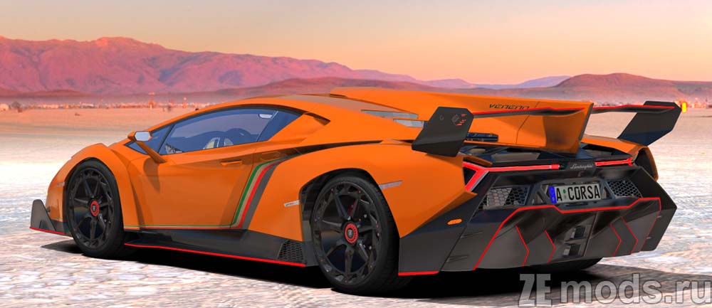 Lamborghini Veneno mod for Assetto Corsa