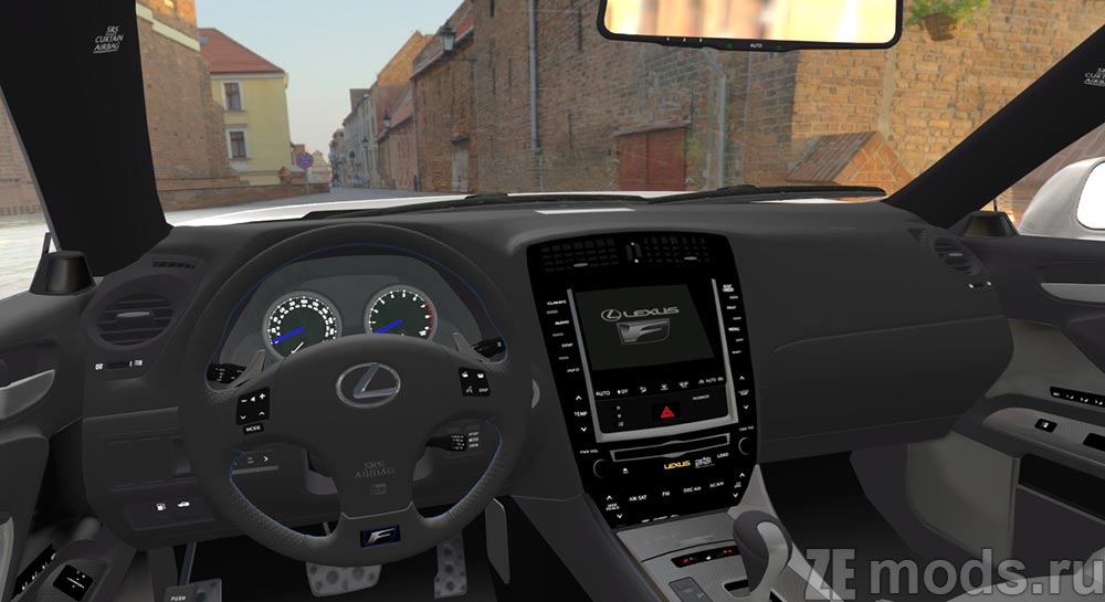 Lexus IS F mod for Assetto Corsa