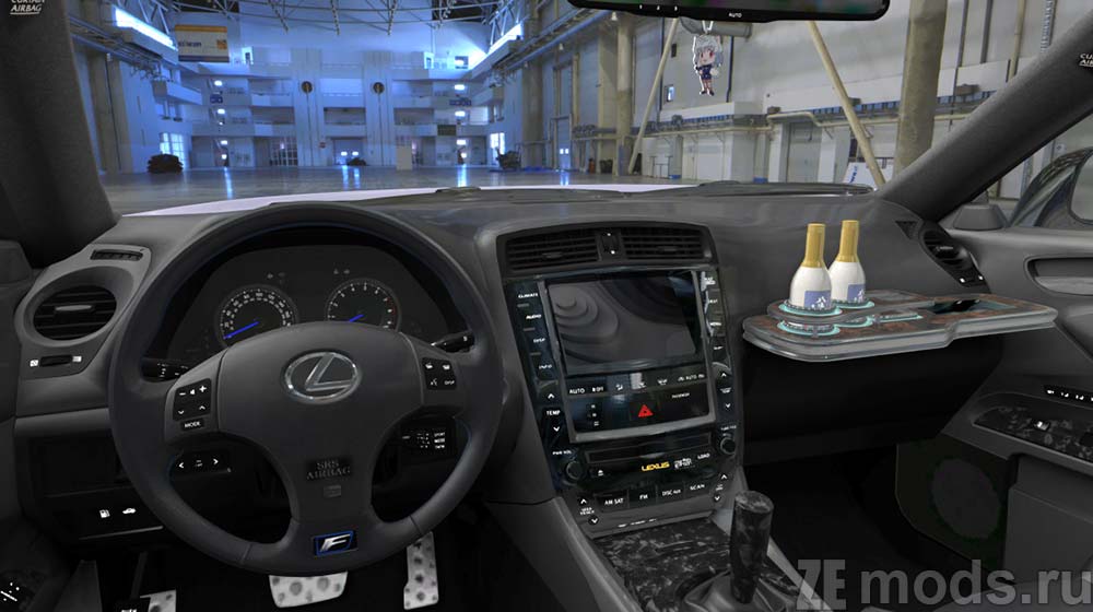 Lexus IS-F Aim-Gain Kit mod for Assetto Corsa
