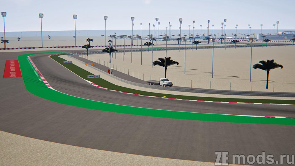 "Losail 2021" map mod for Assetto Corsa