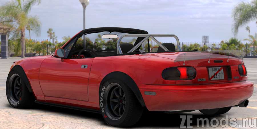 Mazda Miata hell-spec mod for Assetto Corsa