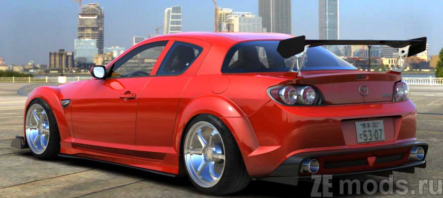 Mazda RX-8 Spirit R 2012 S1 mod for Assetto Corsa