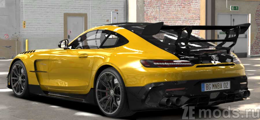 Mercedes-Benz AMG GT Black Series mod for Assetto Corsa