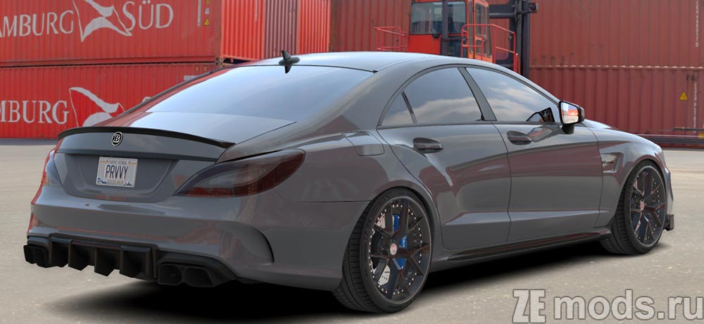 Mercedes-Benz Brabus CLS63 AMG mod for Assetto Corsa