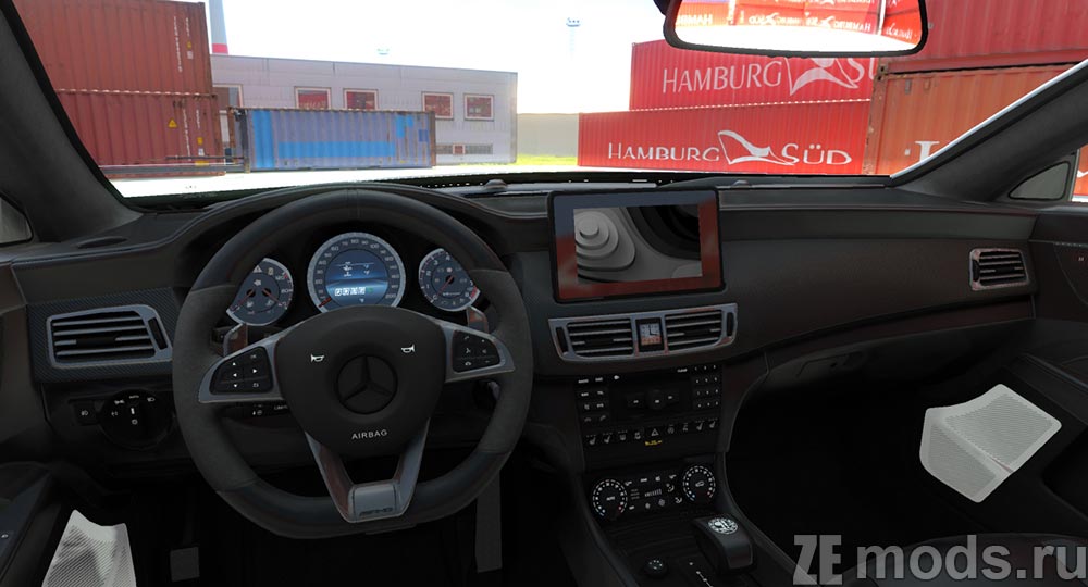 Mercedes-Benz Brabus CLS63 AMG mod for Assetto Corsa