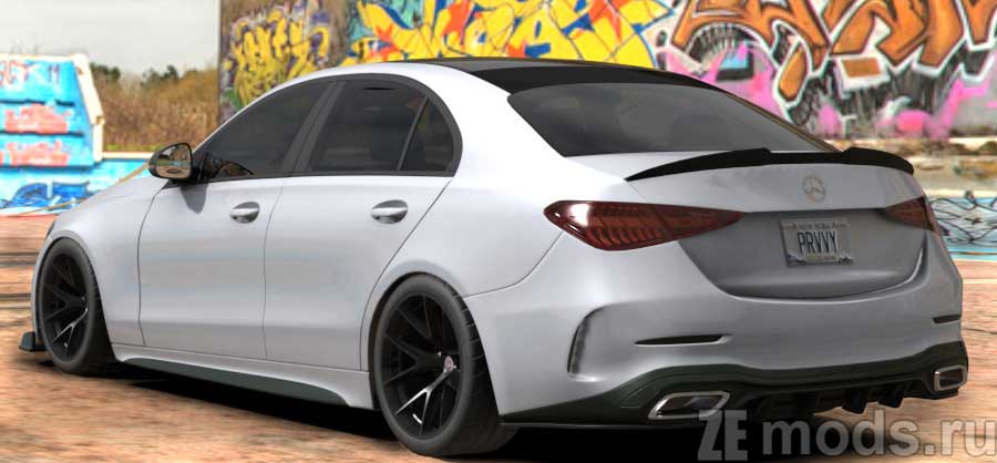 Mercedes-Benz C 300 AMG Line Tuned mod for Assetto Corsa