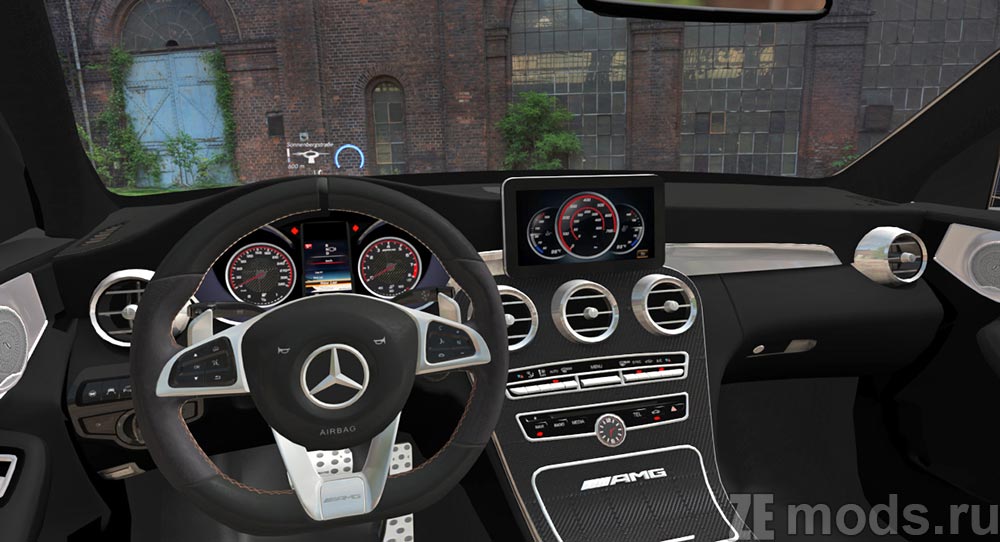 Mercedes-Benz C63s AMG (W205) mod for Assetto Corsa