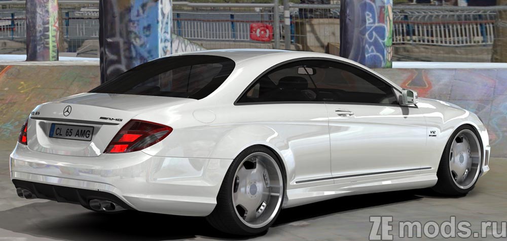 Mercedes-Benz CL65 AMG Limited Edition mod for Assetto Corsa