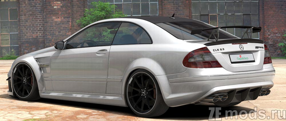 Mercedes-Benz CLK 63 AMG by Ceky mod for Assetto Corsa
