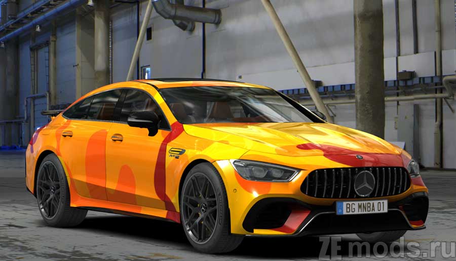 Mercedes-Benz GT63S AMG for Assetto Corsa