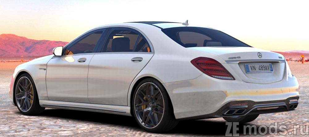 Mercedes-Benz S63 AMG (W222) mod for Assetto Corsa