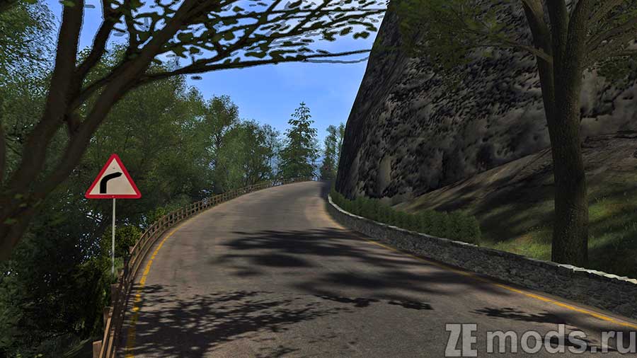 "Misty Loch" map mod for Assetto Corsa