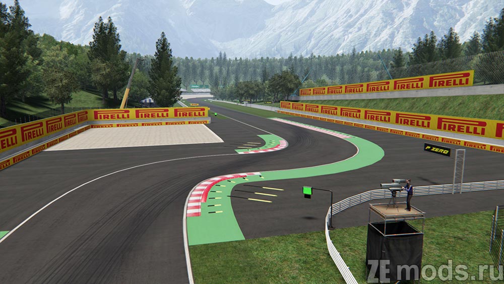 "Mountain Ring" map mod for Assetto Corsa