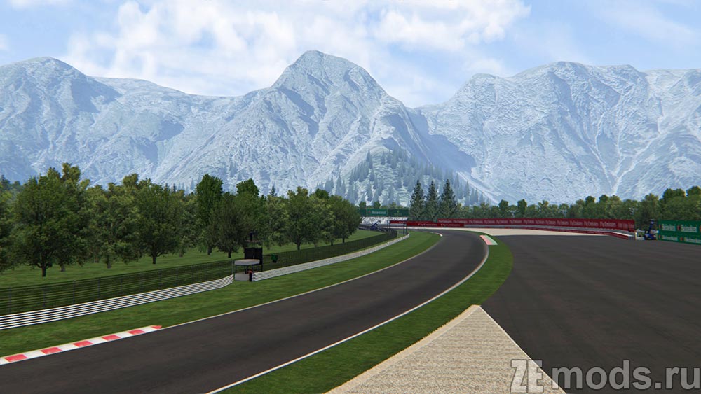 "Mountain Ring" map mod for Assetto Corsa