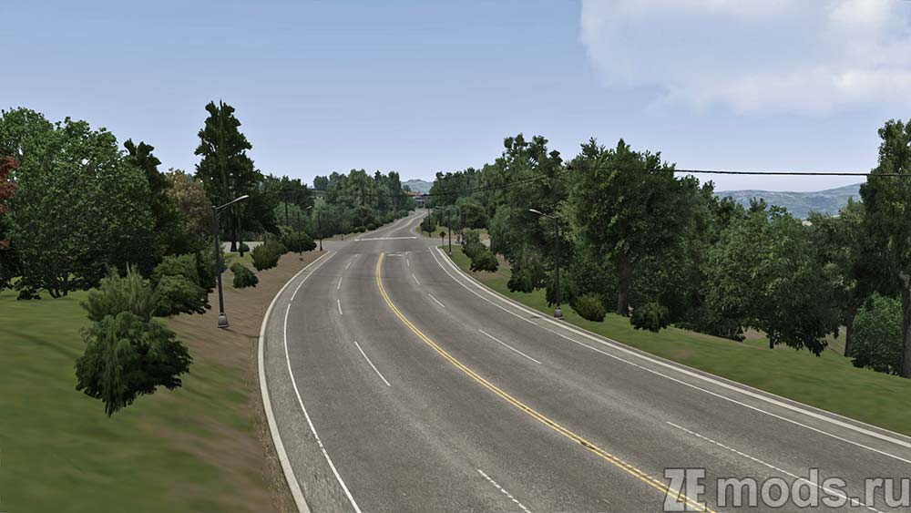 "Mulholland Drive" map mod for Assetto Corsa