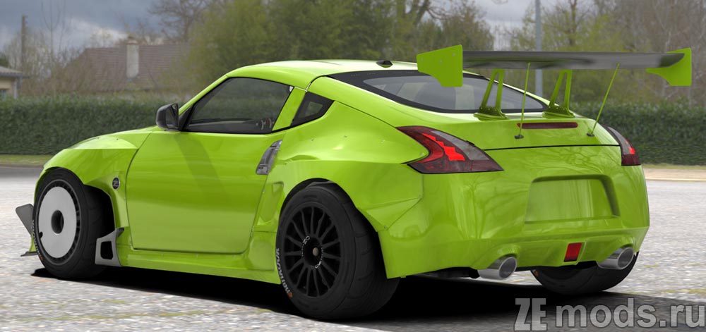 Nissan 370Z Widebody mod for Assetto Corsa