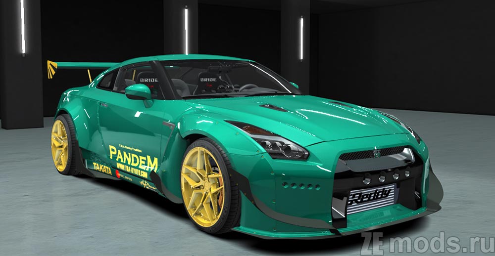 Nissan GT-R Rocket Bunny for Assetto Corsa