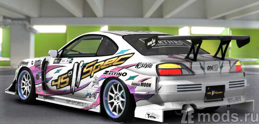 Nissan Silvia S15 Riebel mod for Assetto Corsa