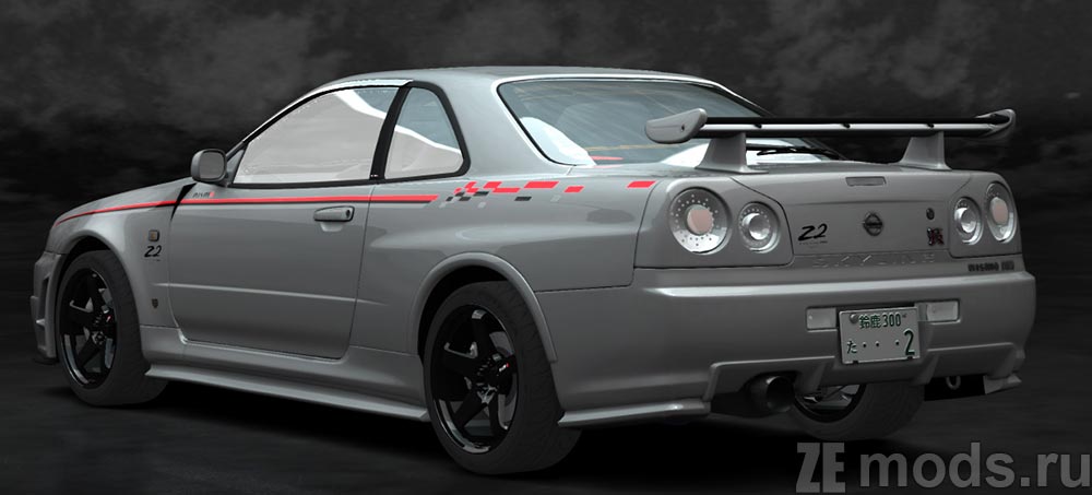 Nissan Skyline GT-R R34 Z-Tune mod for Assetto Corsa